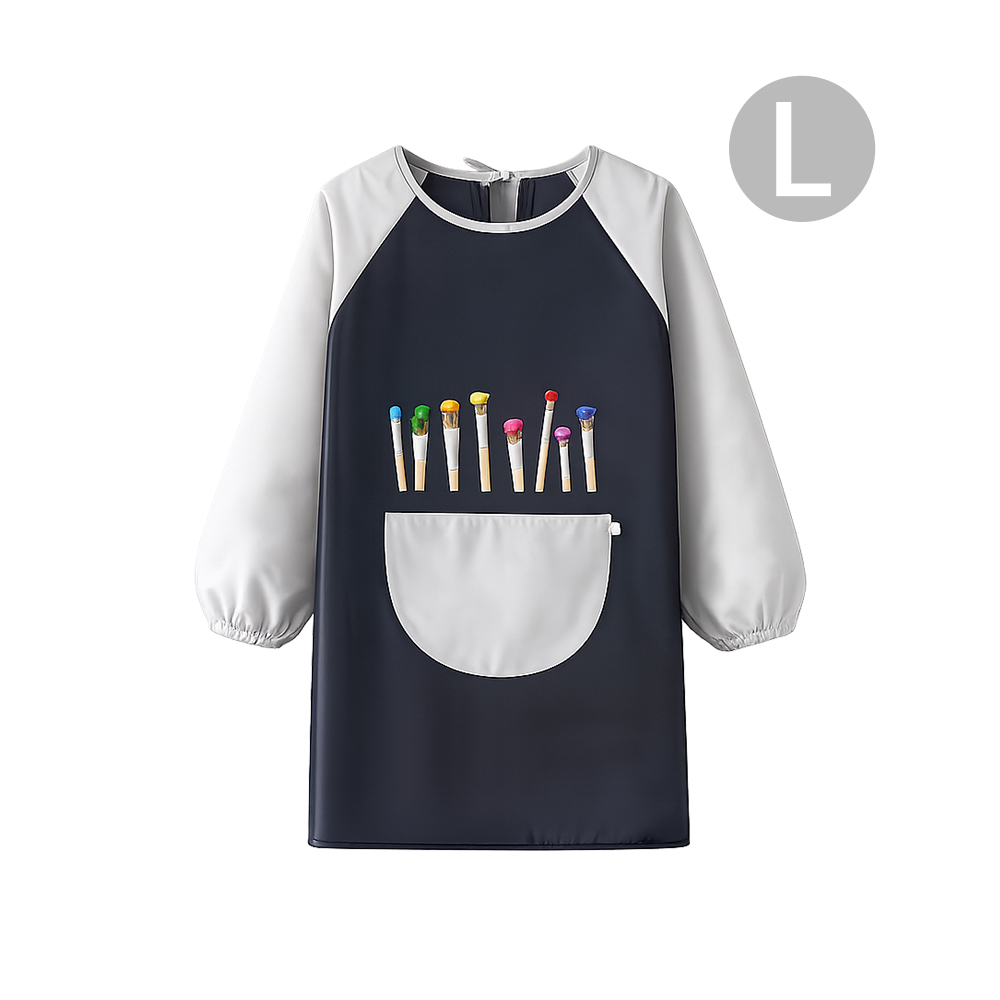 防水彩繪衣-L號 (黑)