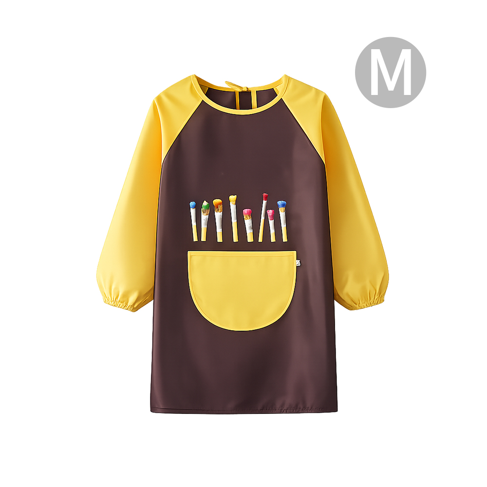 防水彩繪衣-M號 (咖)