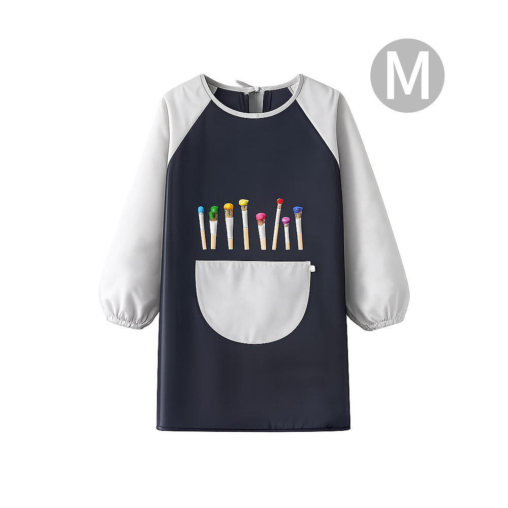 防水彩繪衣-M號 (黑)