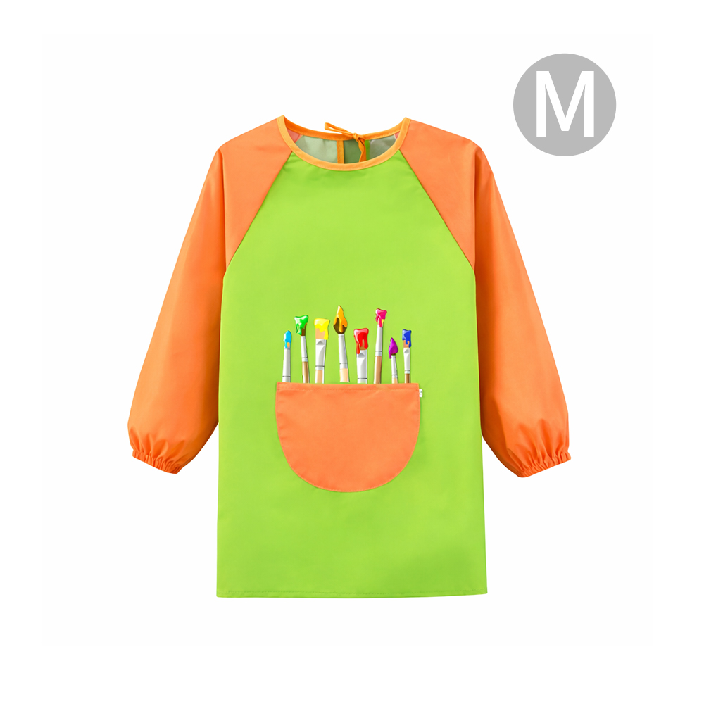 防水彩繪衣-M號 (綠)