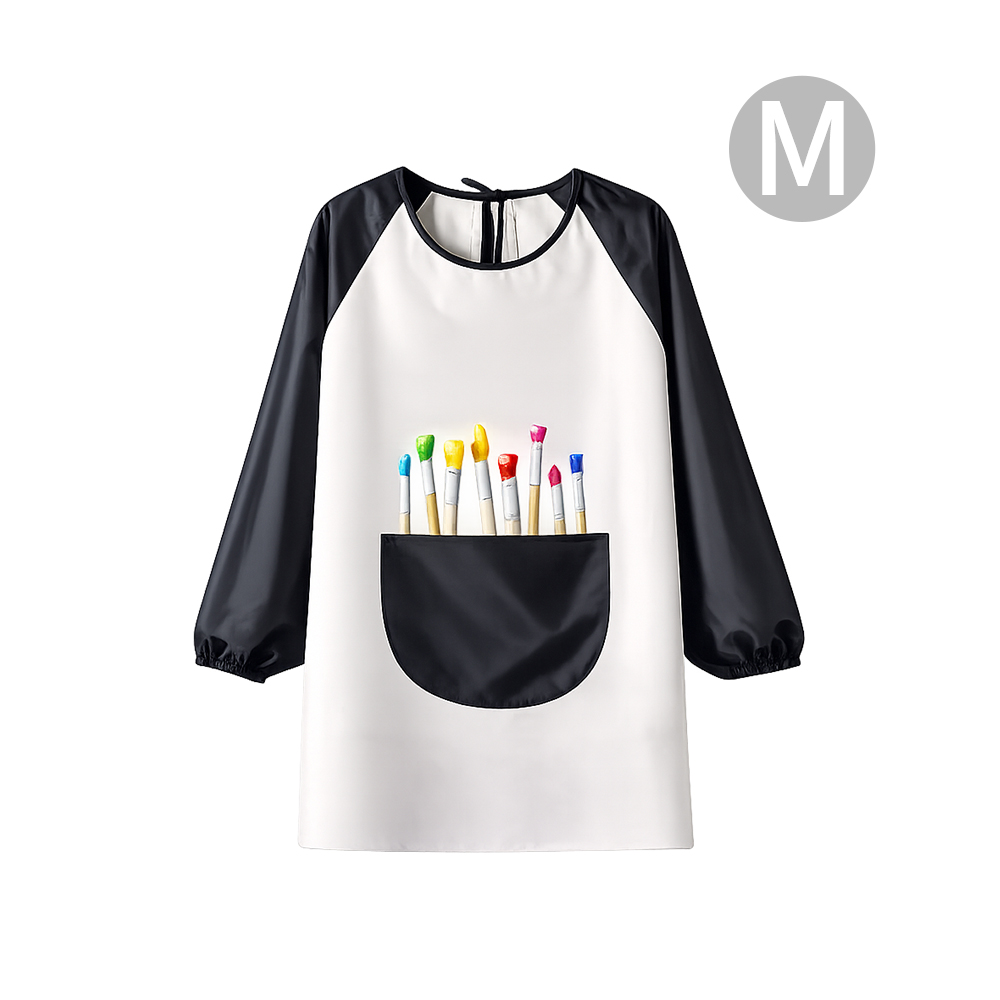 防水彩繪衣-M號 (白)