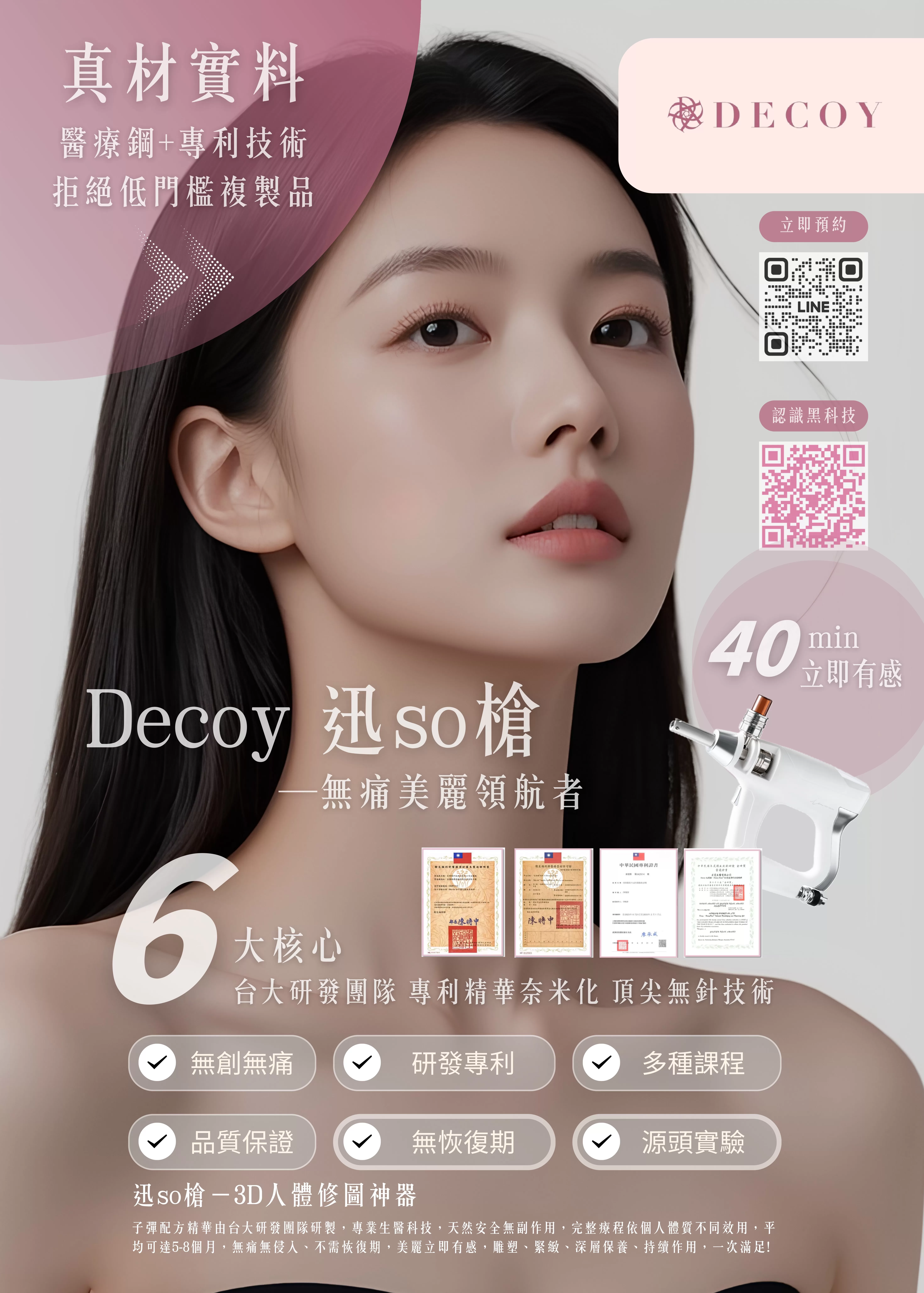 Decoy迅So槍-服務憑證