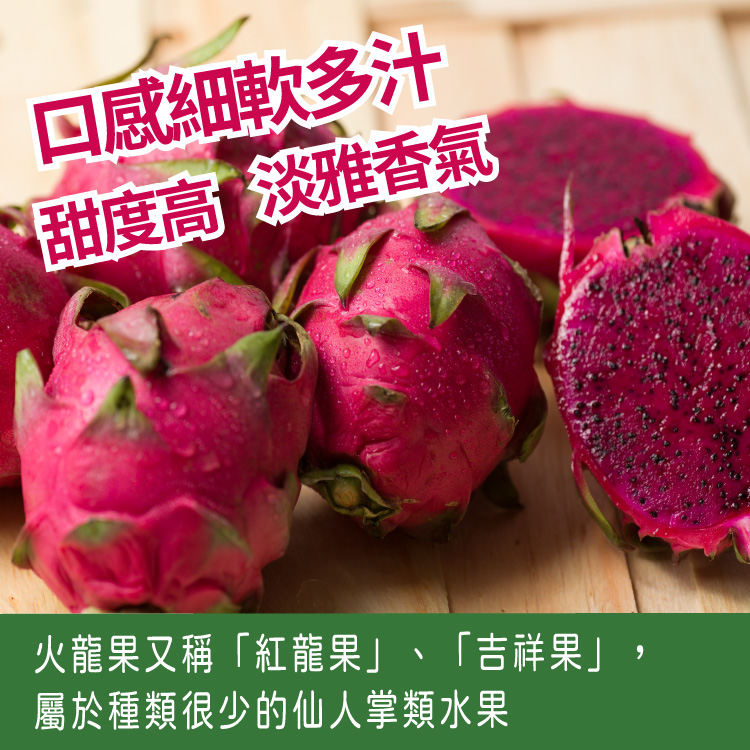 高雄六龜紅肉火龍果