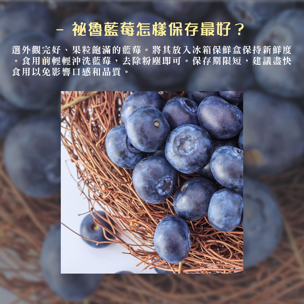 【每日宅鮮】祕魯藍莓(125g／盒±5% x24盒 免運 秘魯藍莓)