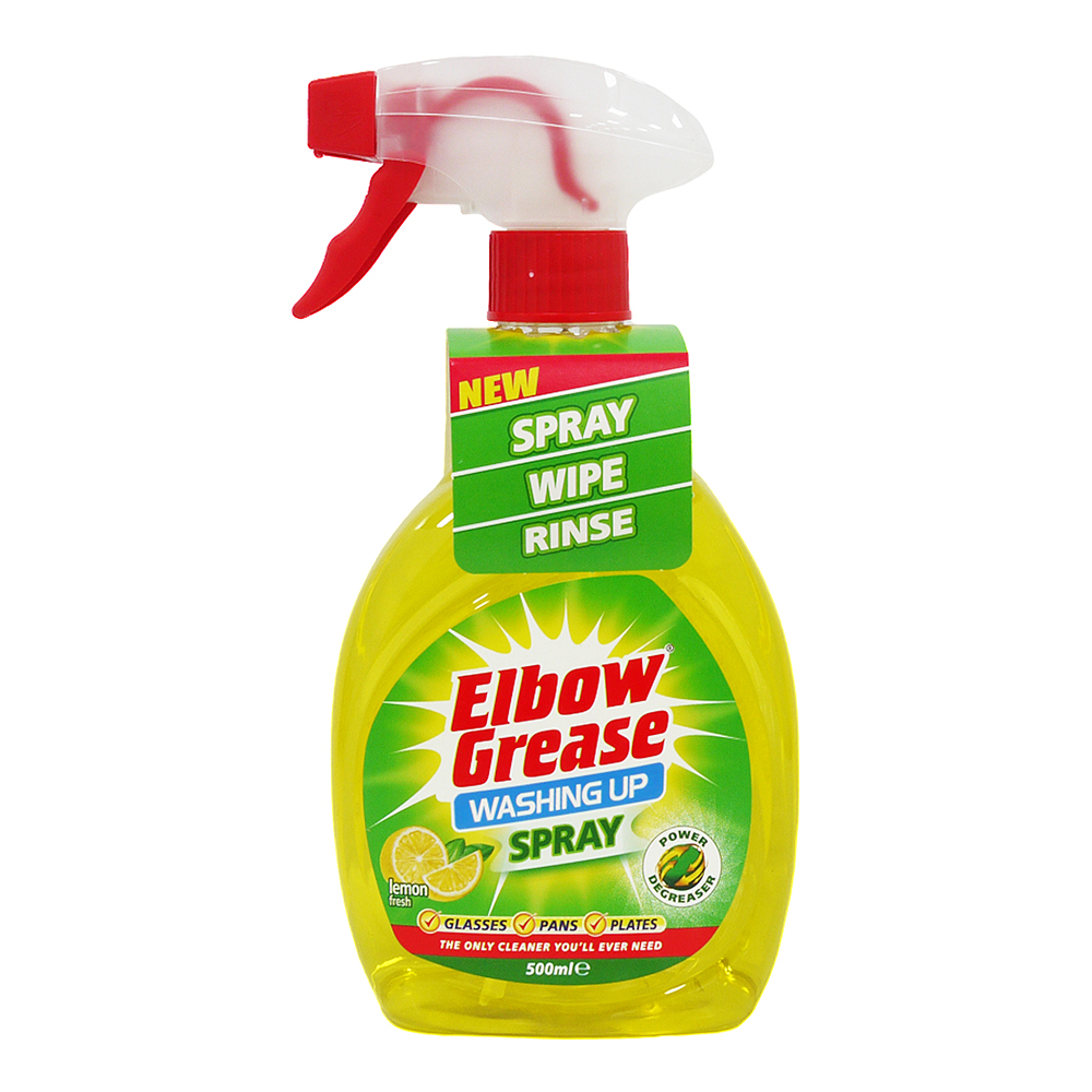 英國 Elbow Grease 檸檬噴霧洗碗精(500ml)