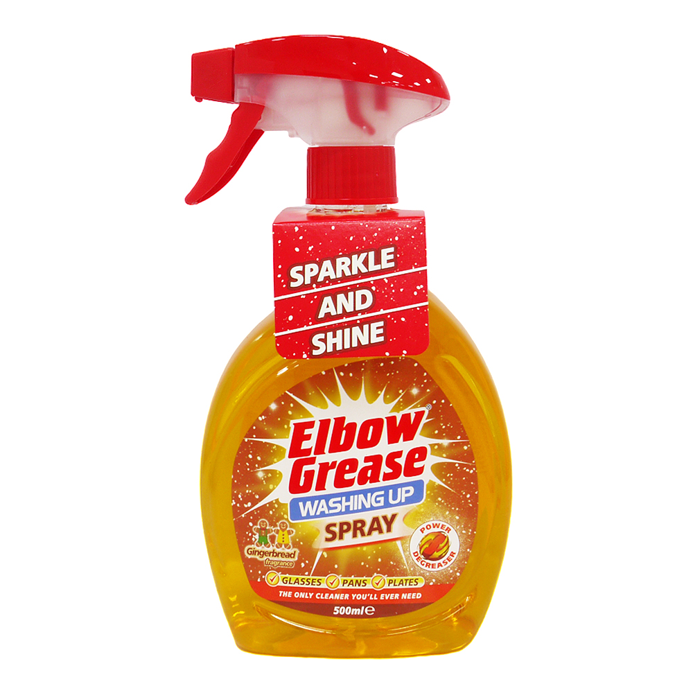 英國 Elbow Grease 薑餅人噴霧洗碗精(500ml)