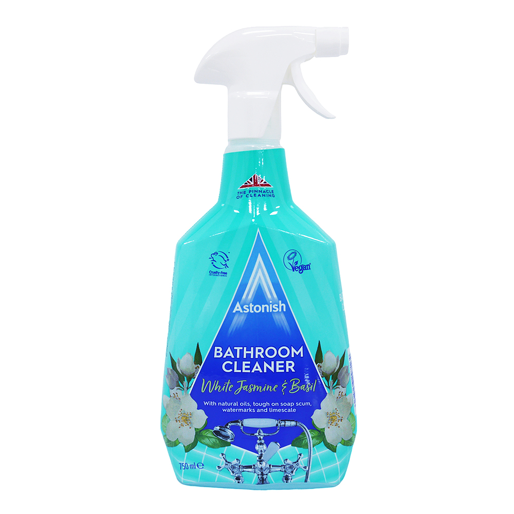 英國 Astonish 浴廁清潔劑 白茉莉和羅勒 (750ml)