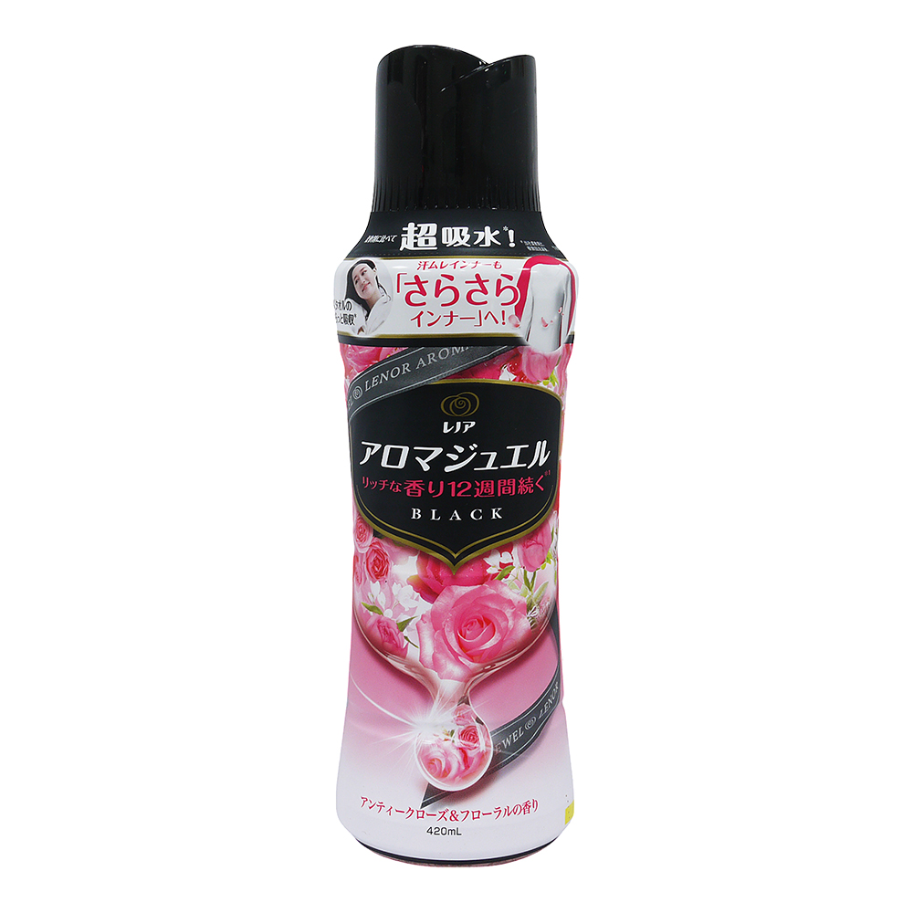 日本P&G Lenor HAPPINESS 衣物清香顆粒-香香豆-香水玫瑰(420ml)