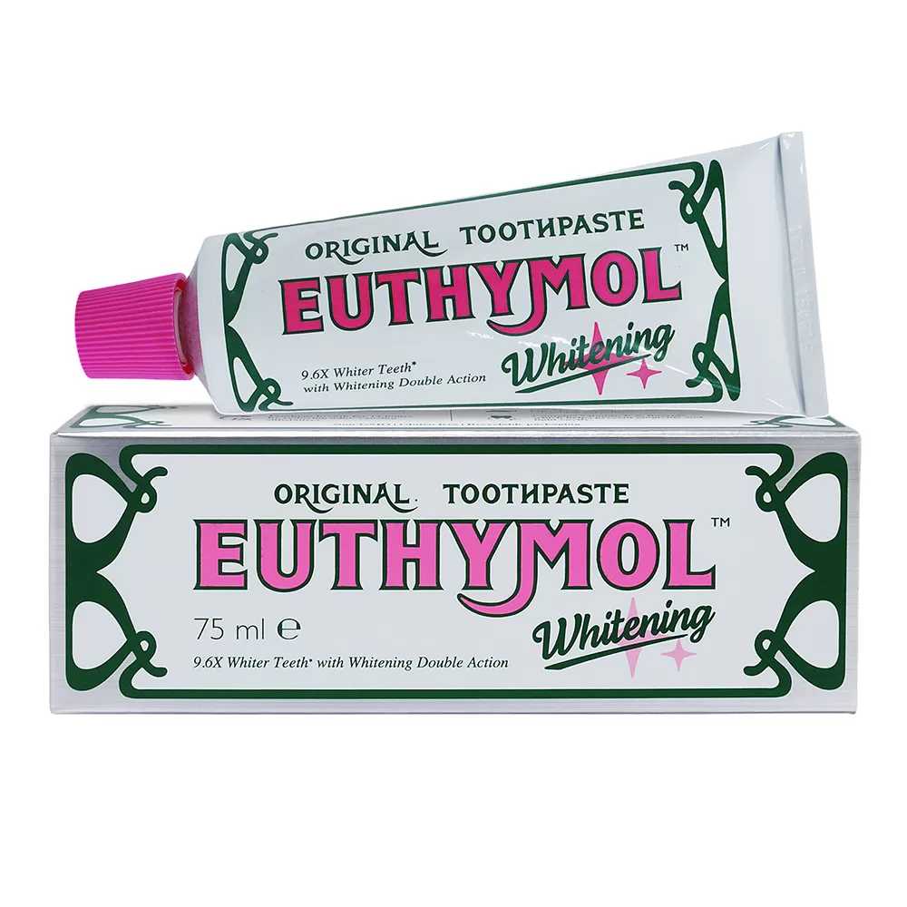 英國 EUTHYMOL 潔白牙膏 (75ml)