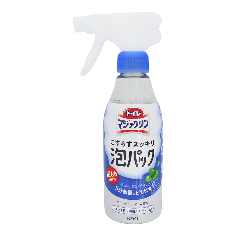 日本花王 KAO Magiclean 免擦洗清爽馬桶泡沫清潔劑 薄荷香(300ml)