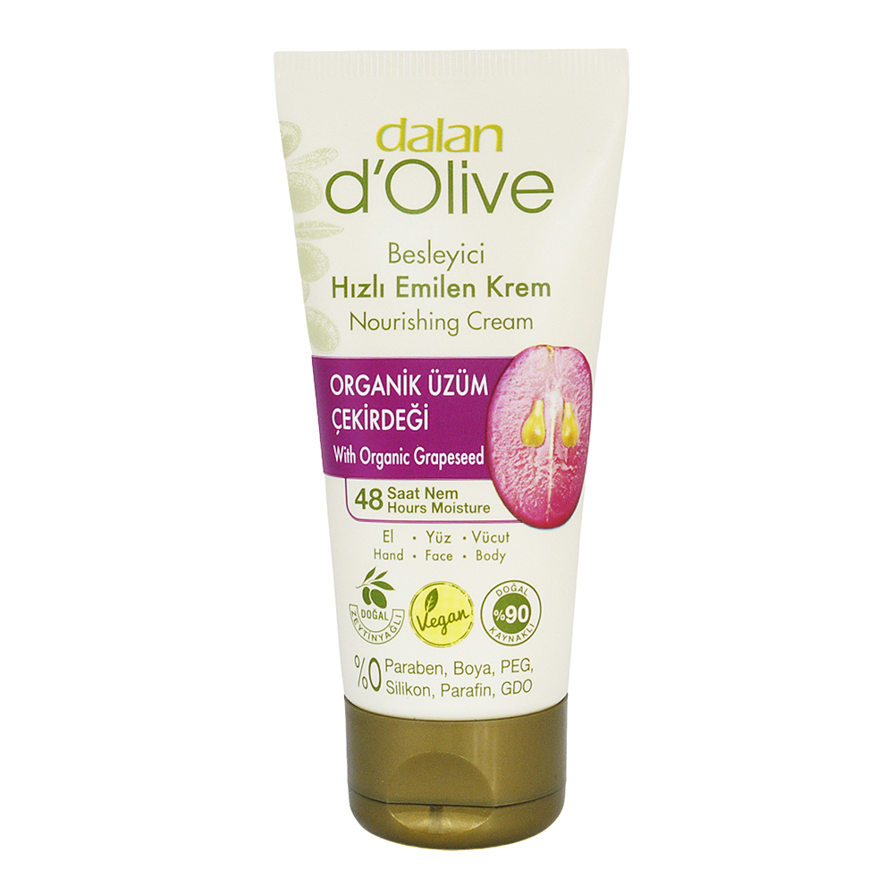 土耳其DALAN D'OLIVE 葡萄籽橄欖油手足修護霜(60ml)