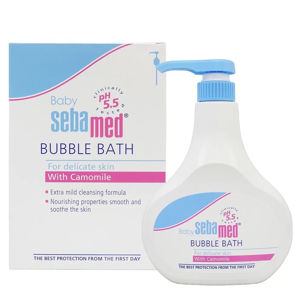 德國SEBAMED 嬰兒泡泡露(500ML)壓頭