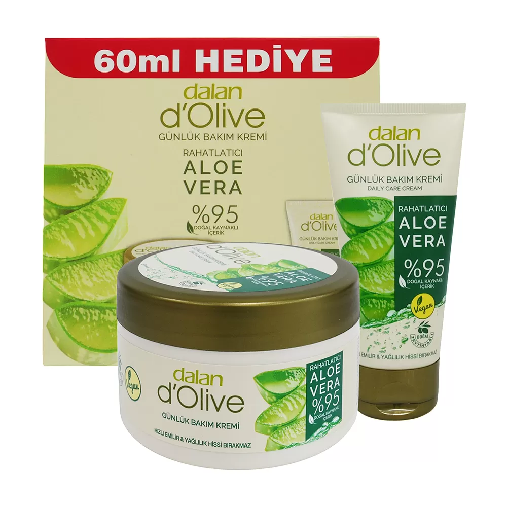 土耳其DALAN 蘆薈護手與身體乳組合(250ml+60ml)