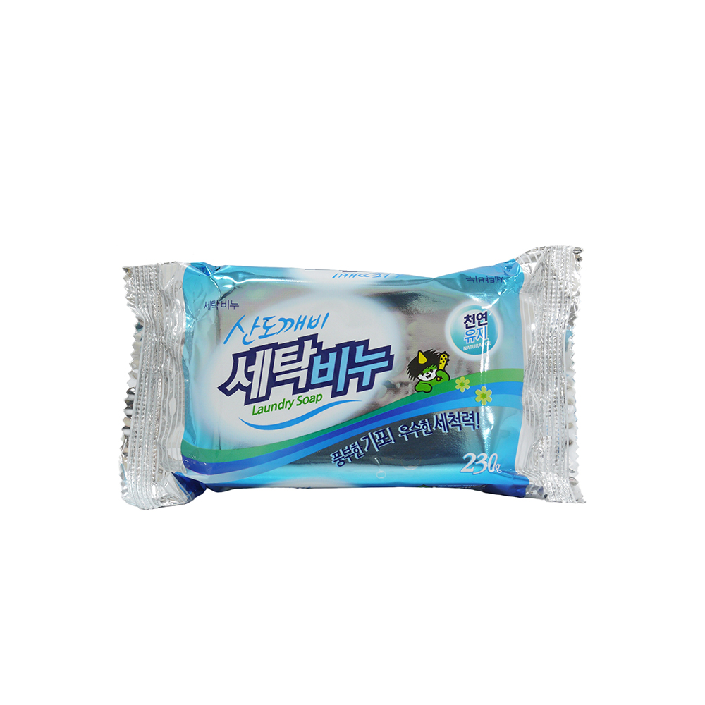 韓國SANDOKKAEBI 山鬼怪 經典洗衣皂 (190g)