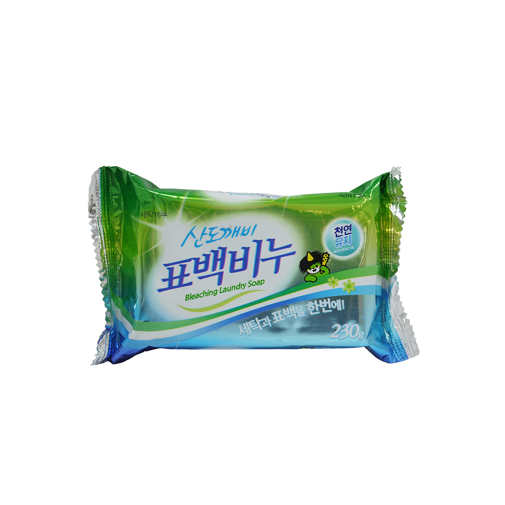 韓國SANDOKKAEBI 山鬼怪 淨白洗衣皂 (190g)