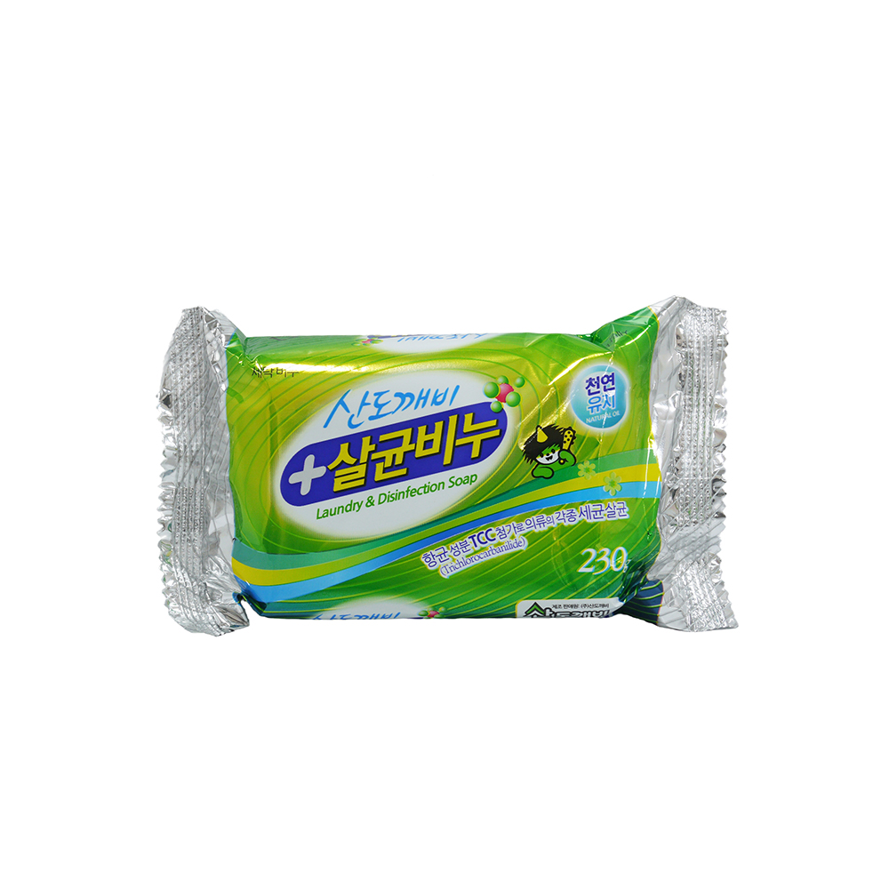 韓國SANDOKKAEBI 山鬼怪 抗菌洗衣皂 (190g)