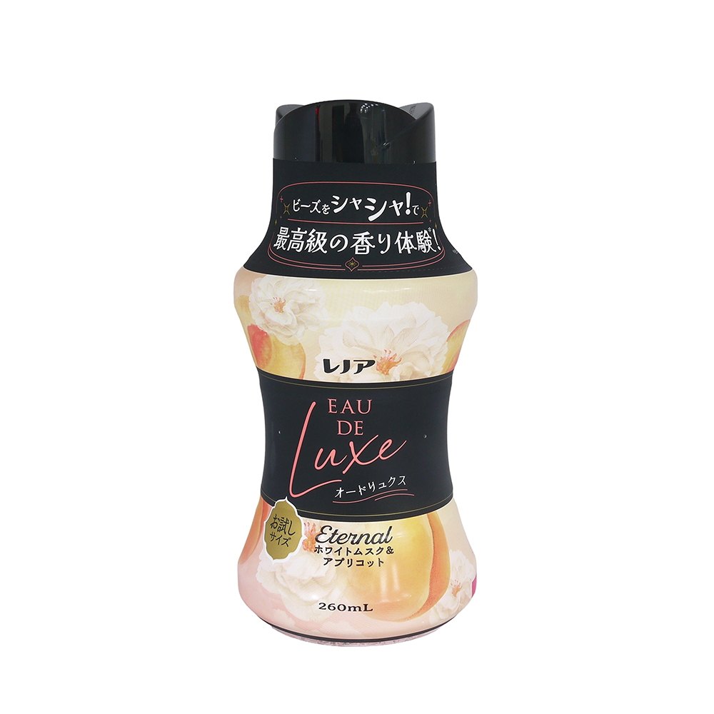 日本P&G Lenor EAU DE LUXE 蘭諾 衣物清香顆粒-香香豆-杏子與白麝香(260ml)