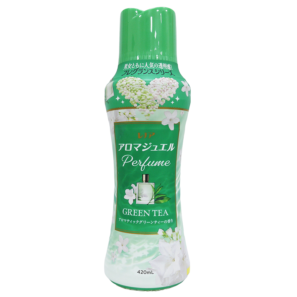 日本P&G Lenor PERFUME 衣物清香顆粒-香香豆-香氛寶石綠茶(420ml)