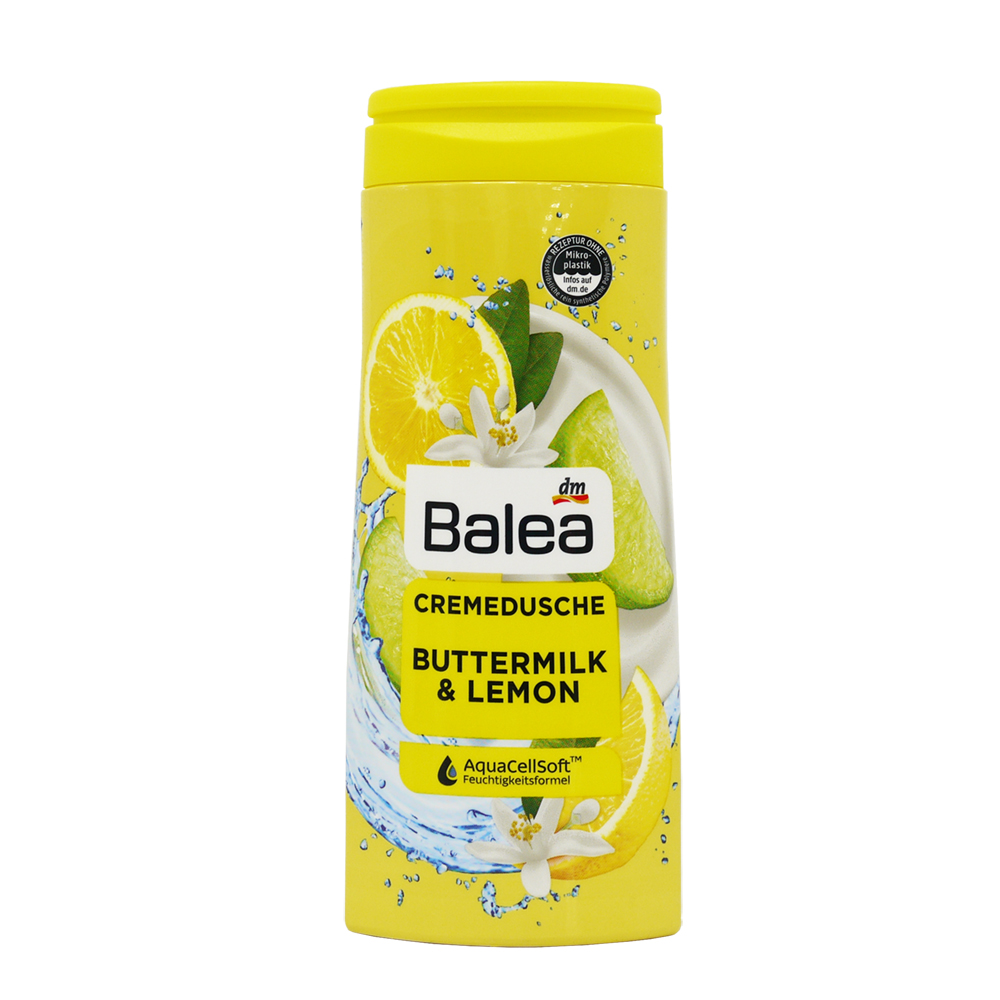 德國 BALEA  酪奶檸檬沐浴乳(300ML)
