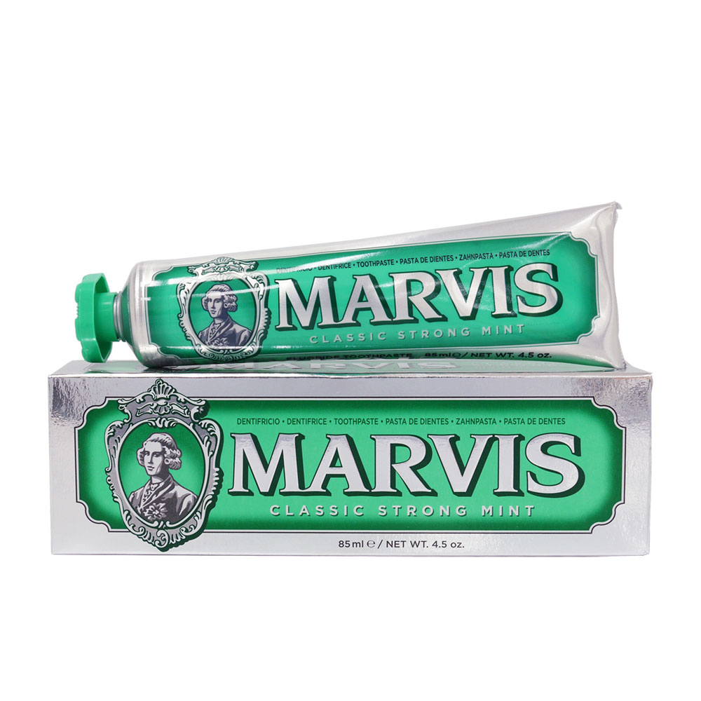 義大利MARVIS 頂級牙膏經典薄荷(85ML綠)