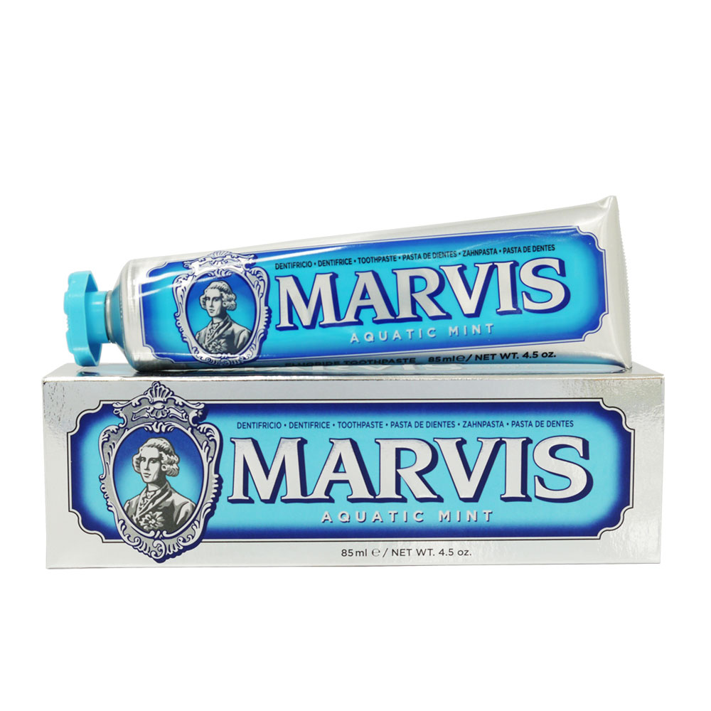義大利MARVIS頂級牙膏海洋薄荷(85ML藍)