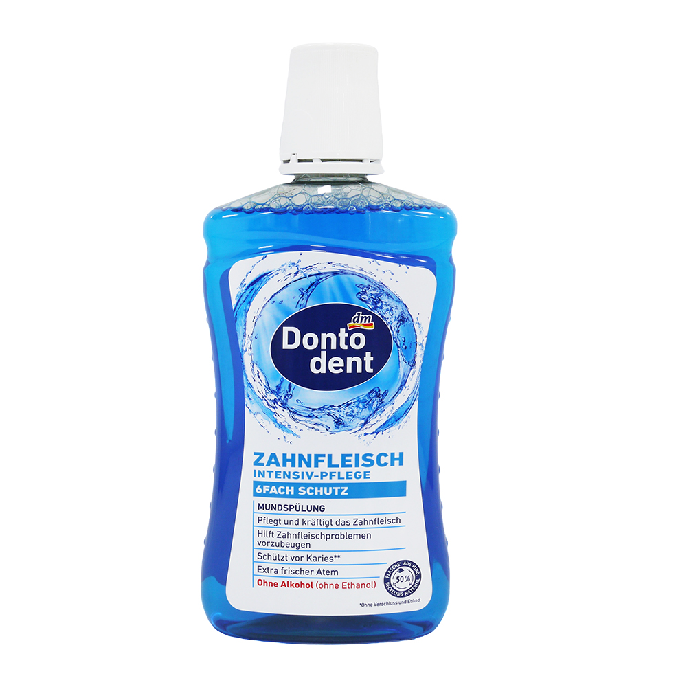 德國dm DONTODENT  護齦漱口水(500ml)