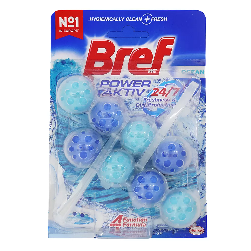 德國BREF 馬桶潔廁球  海洋 (4顆x2/卡)