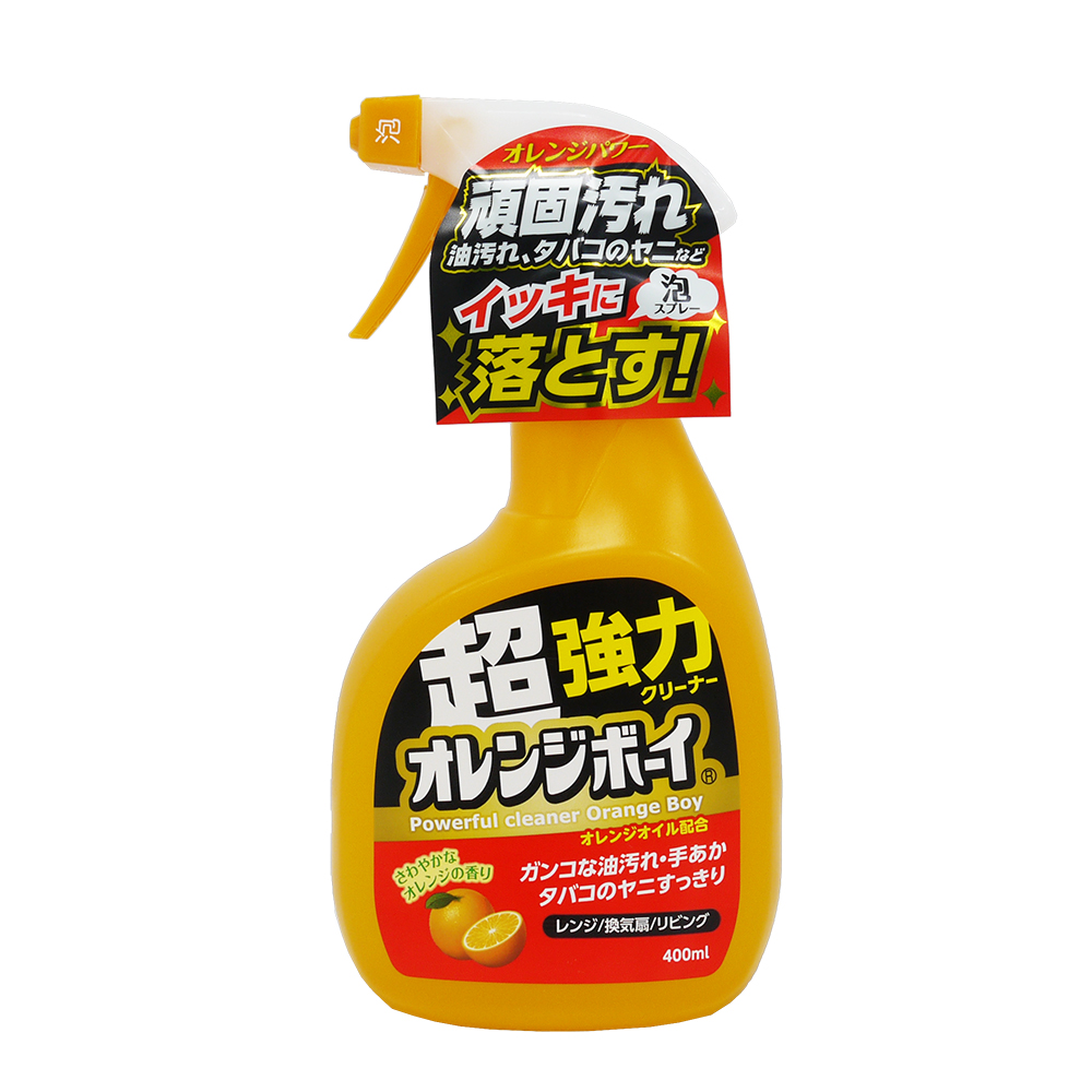 日本DAIICHI SEKKEN 第一石鹼廚房強力清潔噴霧-柑橘香(400ml)