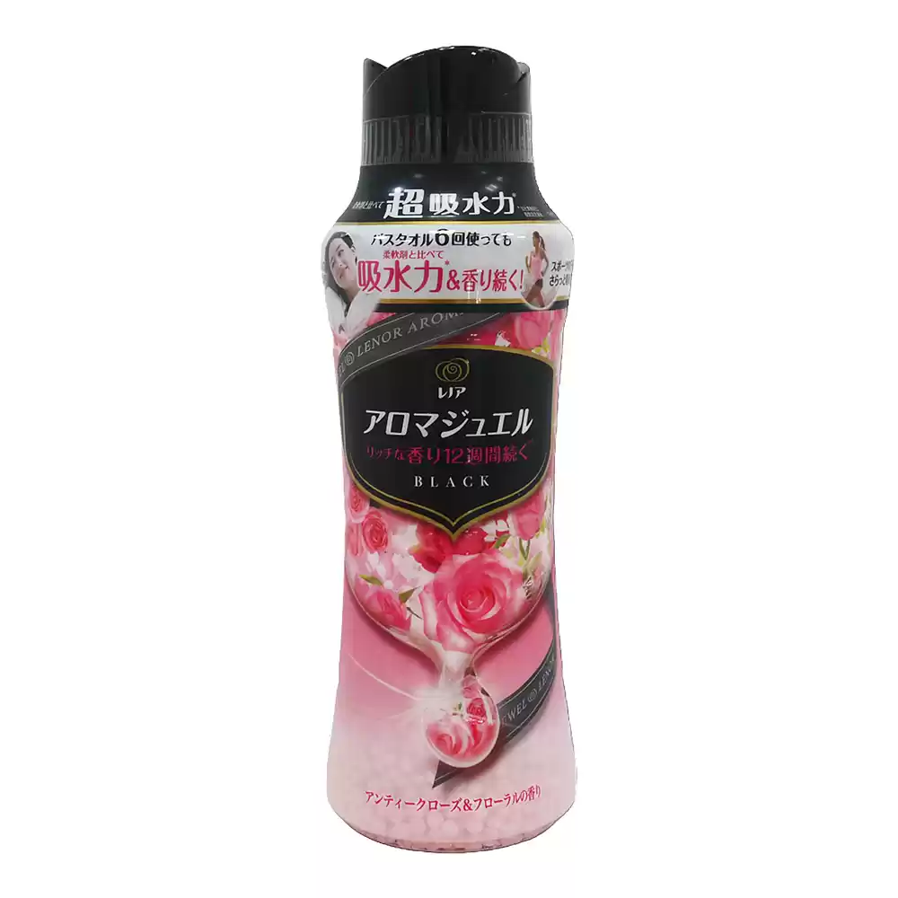 日本P&G Lenor 日本限定衣物芳香顆粒-香香豆-古典玫瑰(470ml)