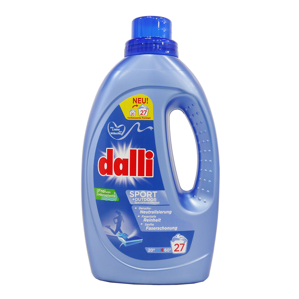 德國DALLI 全效能運動衣料洗衣精 27杯  (1.1L)