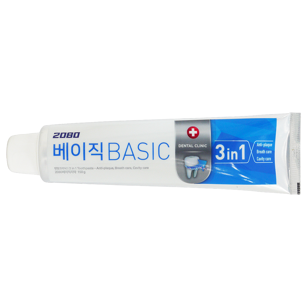 韓國2080 BASIC 三合一牙膏(150g)
