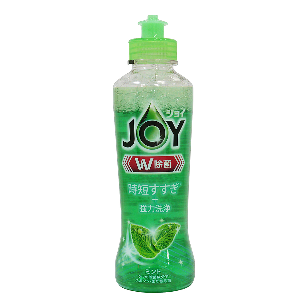 日本P&G JOY W 除菌強力洗淨洗碗精-薄荷(170ml)