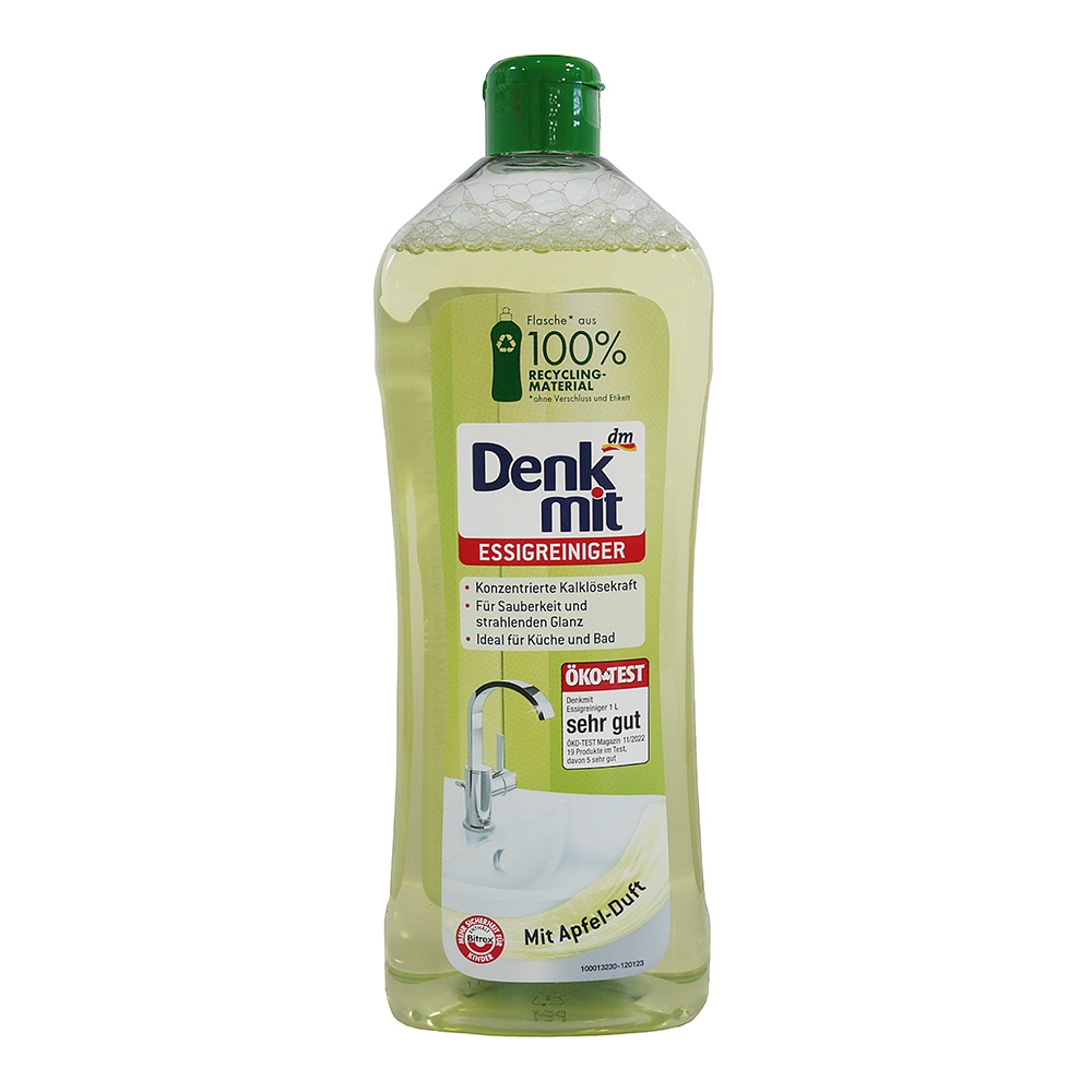 德國dm Denkmit ESSIGREINIGER APFEL 除垢清潔劑(蘋果醋)(1L)