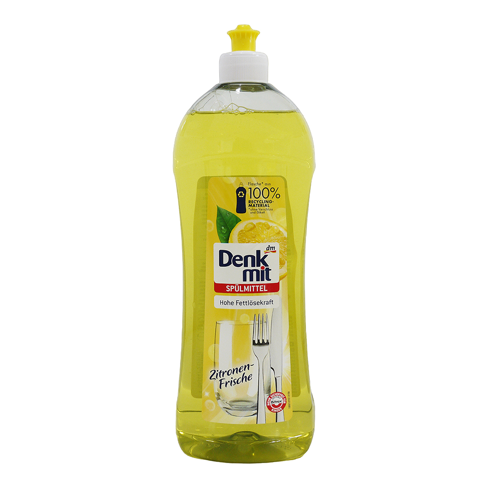 德國dm Denkmit 檸檬清新濃縮洗碗精(1L)