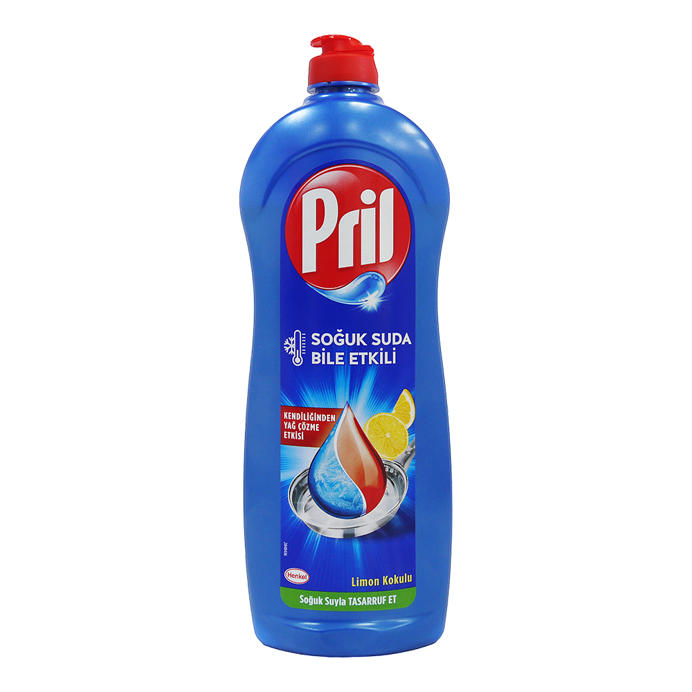 德國PRIL 濃縮洗碗精 檸檬 (653ML)