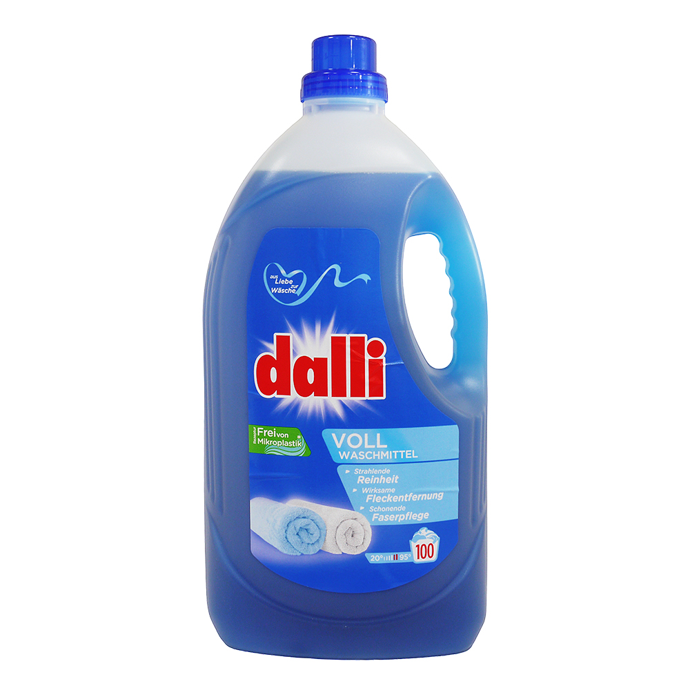 德國DALLI 洗衣精 ACTIV 強效 100杯(5L)(藍)