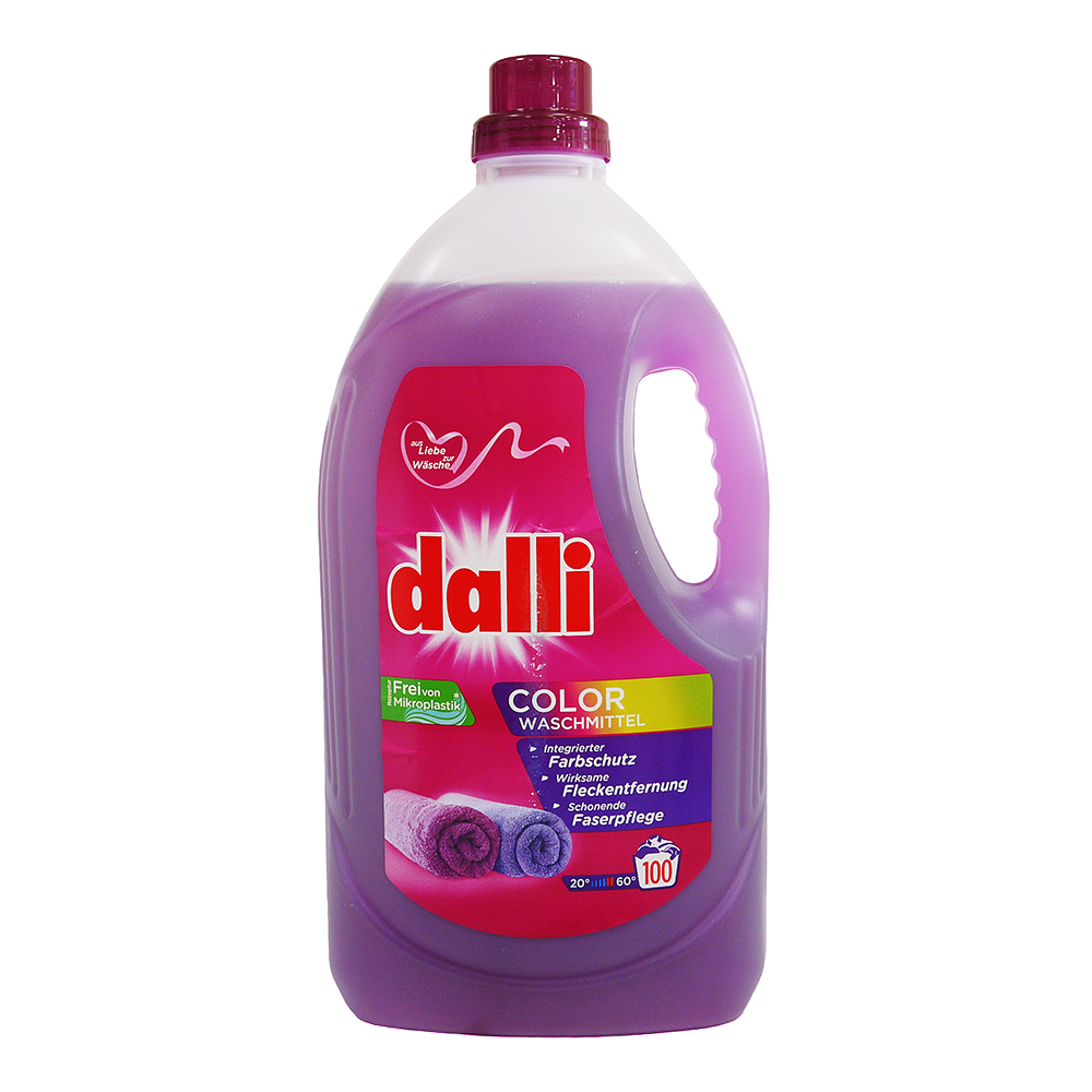 德國DALLI 洗衣精 COLOR 護色 100杯(5L)(紫)
