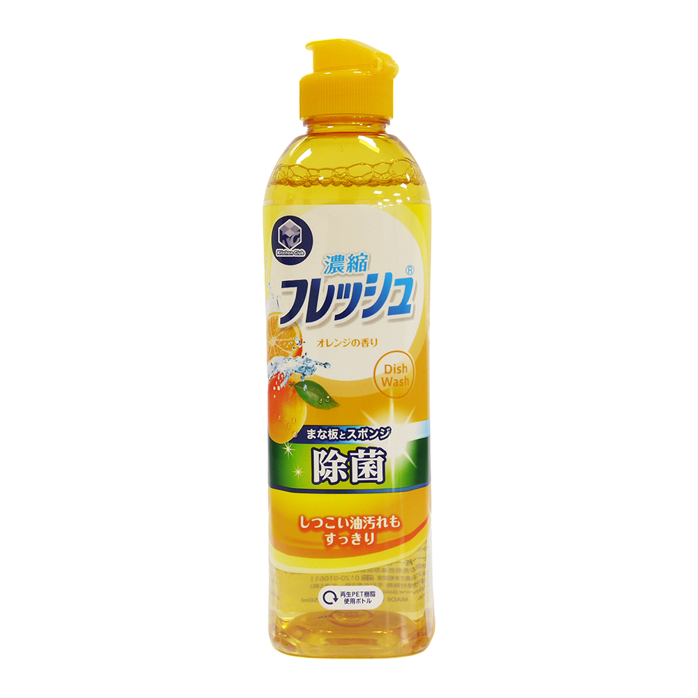 日本DAIICHI SEKKEN 第一石鹼 KC 濃縮除菌洗碗精 橙香(250ml)
