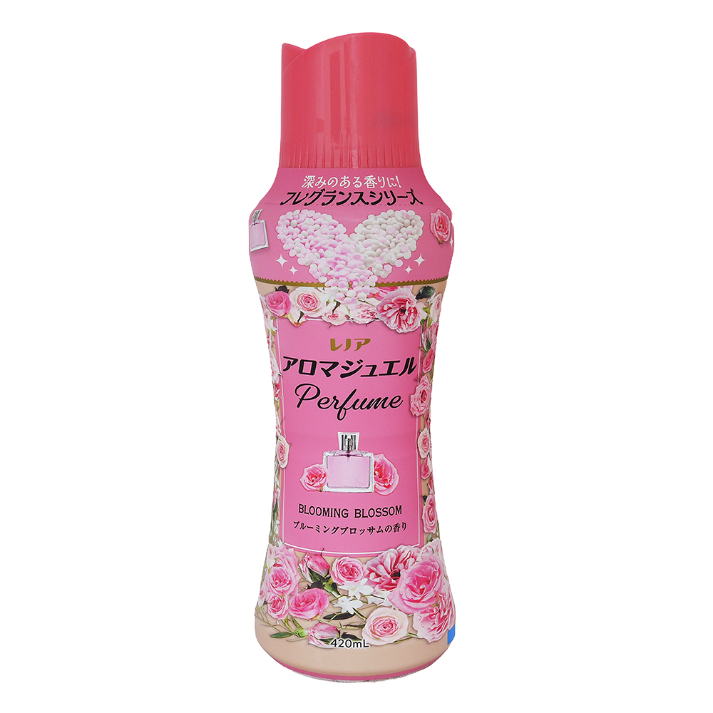 日本P&G Lenor 日本限定衣物芳香顆粒-香香豆-綻放花香(420ml)