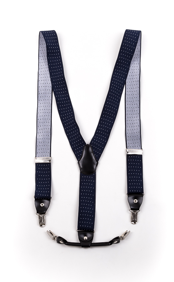 點點造型吊帶 深藍色,A0594DBN,點點造型吊帶深藍色,加LINE享優惠,預約門市試穿,西裝商品
