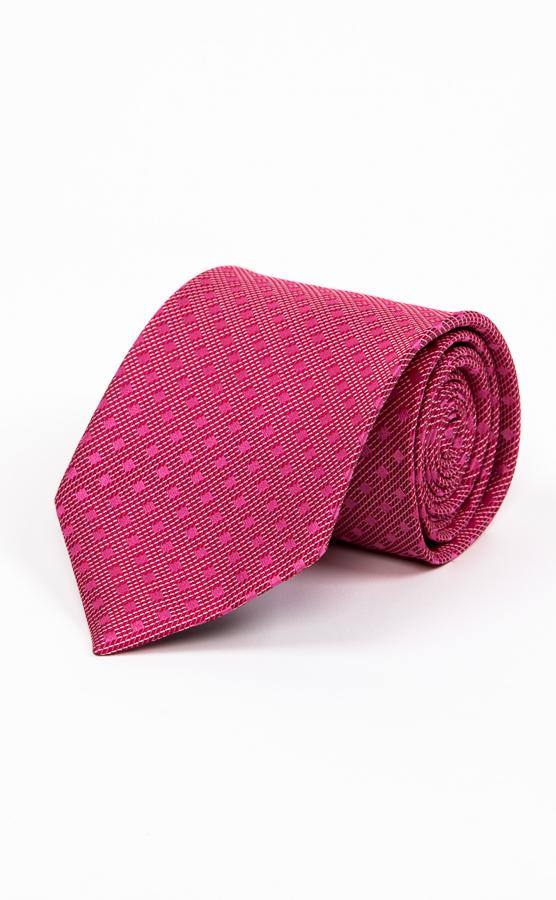 方塊點陣領帶 粉紅