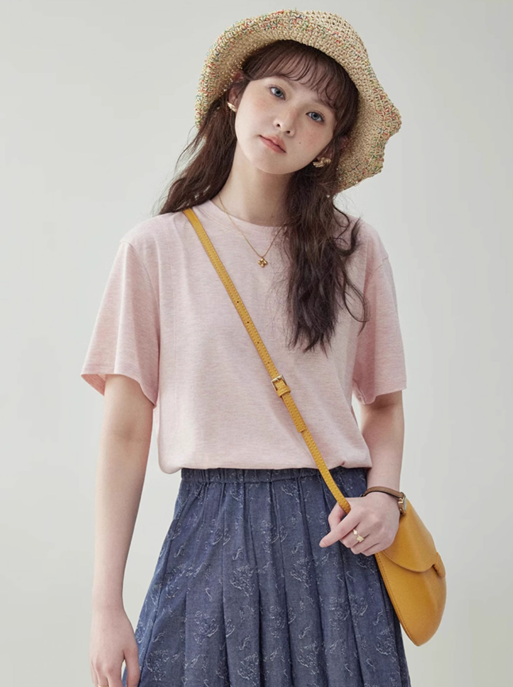 小狗印花t卹女25夏季新款寬鬆減齡上衣