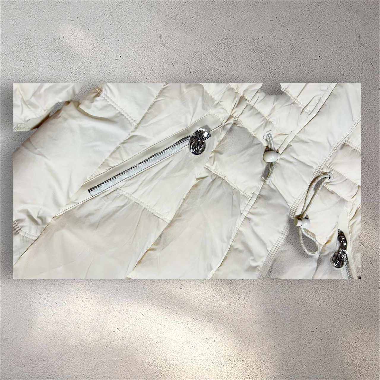 冬季重工簡約充絨工藝90白鴨絨連帽不厚重長羽絨服