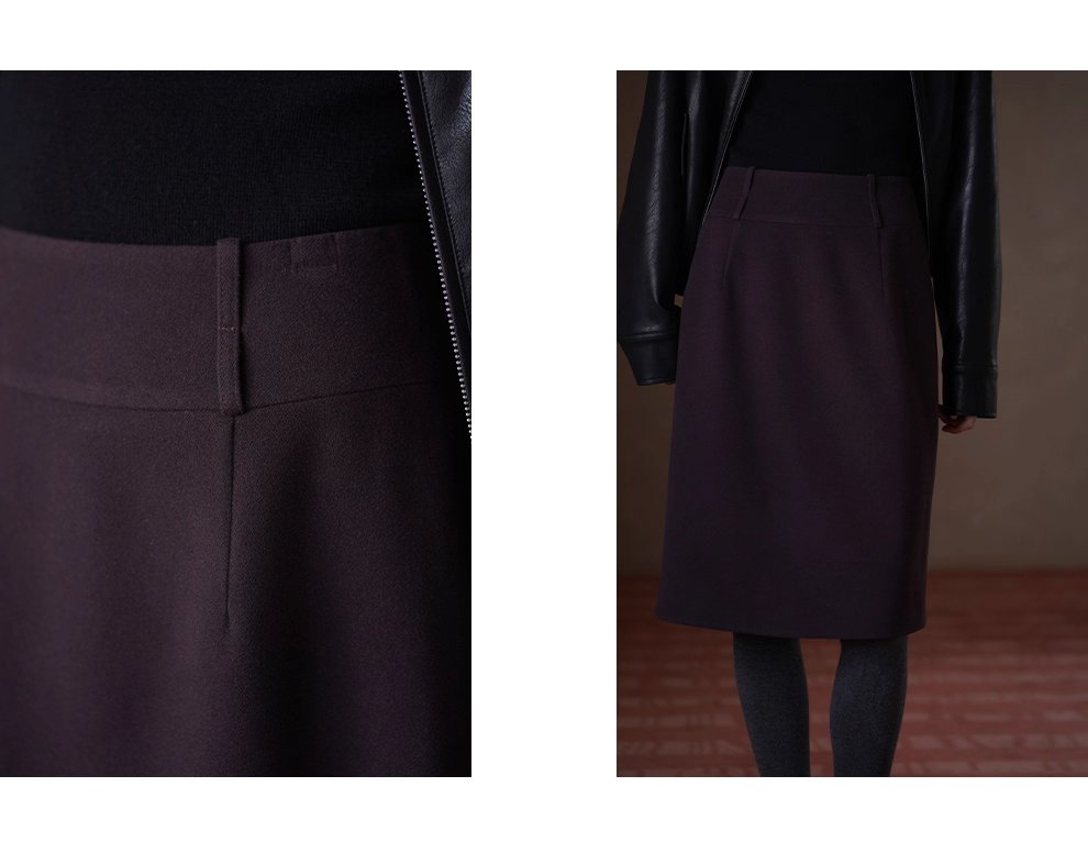 出彩配色優雅穿搭班身親高腰直筒通勤顯瘦寬腰頭裙女,出彩配色優雅穿搭班身親高腰直筒通勤顯瘦寬腰頭裙女,HBEW2021,出彩配色優雅穿搭班身親高腰直筒通勤顯瘦寬腰頭裙女,高腰顯瘦,毛呢面料