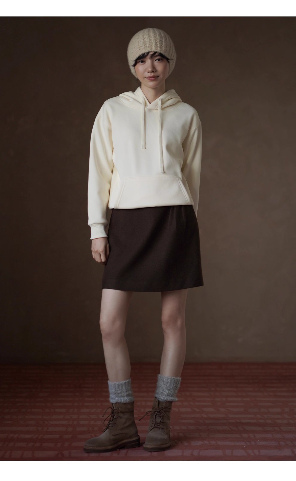 搭配公式含羊毛呢料A字後牛筋鬆緊高腰顯瘦短款半身裙女,搭配公式含羊毛呢料A字後牛筋鬆緊高腰顯瘦短款半身裙女,HBEW2024,搭配公式含羊毛呢料A字後牛筋鬆緊高腰顯瘦短款半身裙女,A字裙型,羊毛混紡