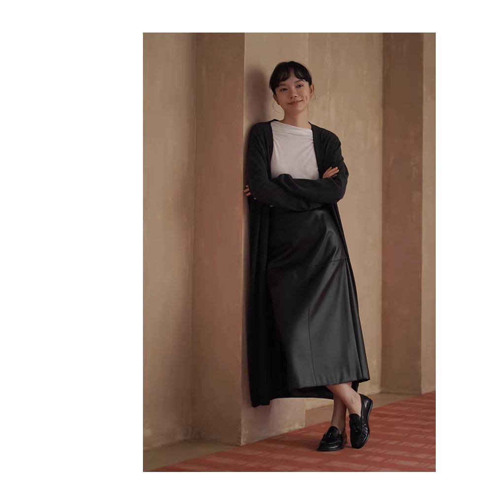 冬日搭配硬通貨質感皮裙高腰直筒顯瘦分割通勤半身裙女,冬日搭配硬通貨質感皮裙高腰直筒顯瘦分割通勤半身裙女,HBEW2027,冬日搭配硬通貨質感皮裙高腰直筒顯瘦分割通勤半身裙女,直筒H型,啞光皮革