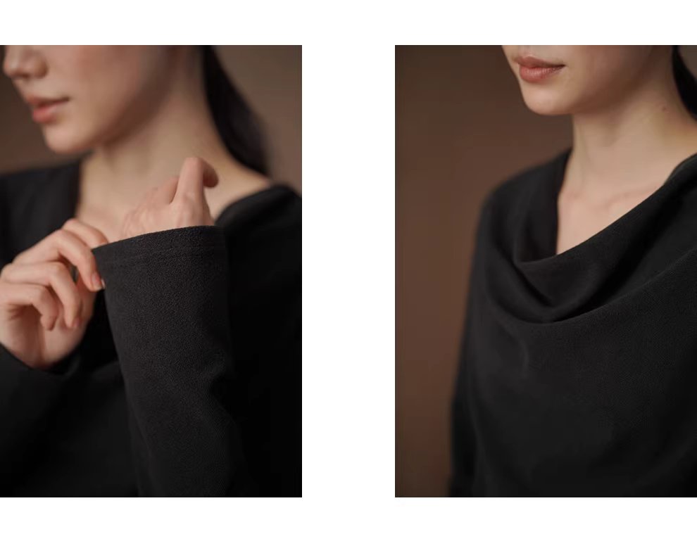 素描畫室鬆弛感蕩領長袖套裝軟糯顯瘦大裙擺通勤半裙女,素描畫室鬆弛感蕩領長袖套裝軟糯顯瘦大裙擺通勤半裙女,HBEW7062,素描畫室鬆弛感蕩領長袖套裝軟糯顯瘦大裙擺通勤半裙女,兩件式套裝,蕩領設計