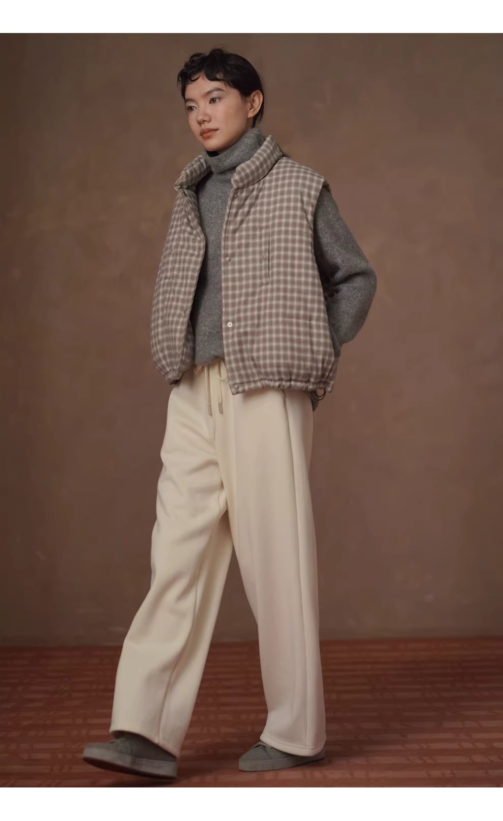 降溫警告加厚保暖雪花絨寬鬆直筒高腰顯瘦慵懶休閒長褲,降溫警告加厚保暖雪花絨寬鬆直筒高腰顯瘦慵懶休閒長褲,HBEW3050,降溫警告加厚保暖雪花絨寬鬆直筒高腰顯瘦慵懶休閒長褲,直筒闊腿,加絨蓄熱