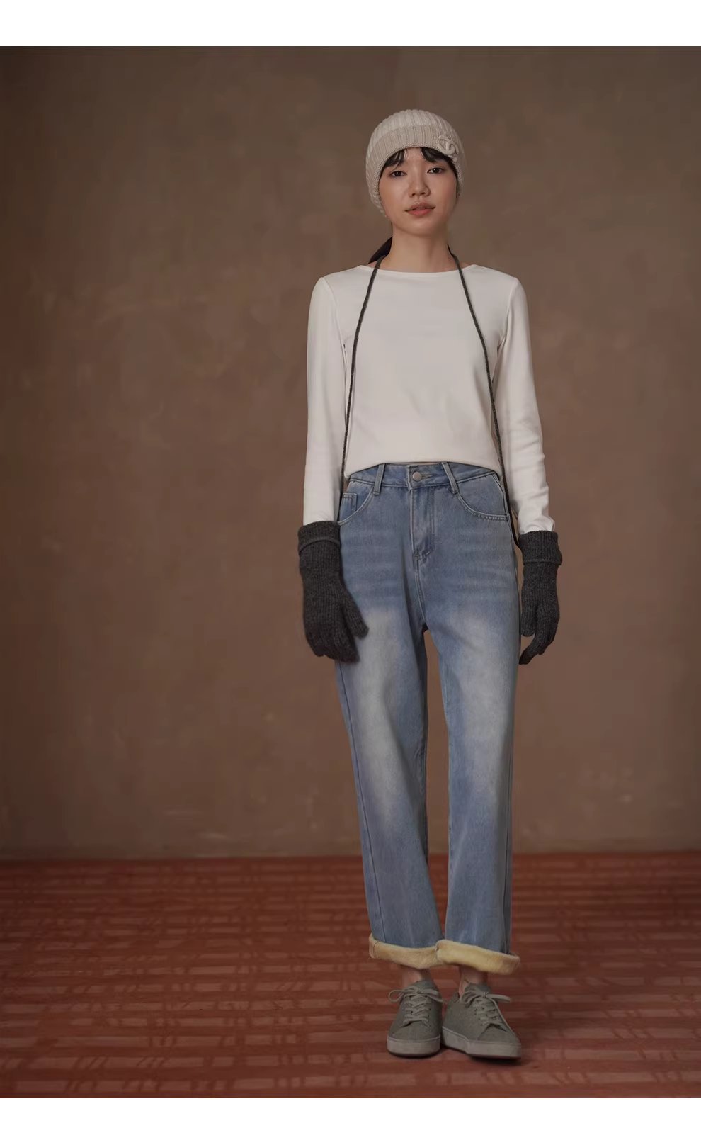 入冬衣櫥基本款彈性棉感圓領合身親膚長袖加厚T恤內搭女,入冬衣櫥基本款彈性棉感圓領合身親膚長袖加厚T恤內搭女,HBEW1170,入冬衣櫥基本款彈性棉感圓領合身親膚長袖加厚T恤內搭女,必備單品,加厚面料