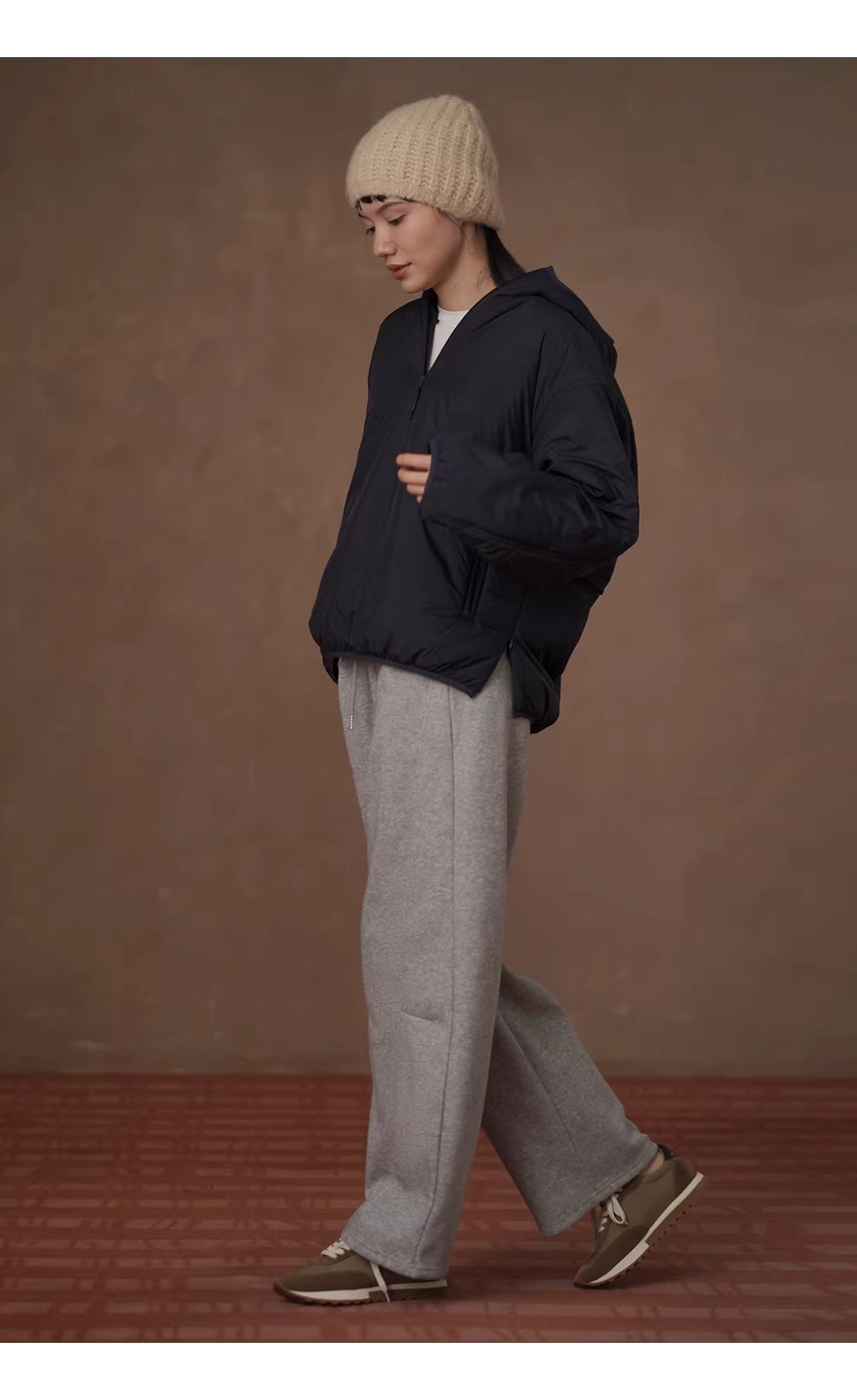 戶外愛好者狂熱一體成型連帽棉衣疊穿寬鬆保暖休閒上衣女,戶外愛好者狂熱一體成型連帽棉衣疊穿寬鬆保暖休閒上衣女,HBEW1183,戶外愛好者狂熱一體成型連帽棉衣疊穿寬鬆保暖休閒上衣女,半開連帽,輕薄舒適